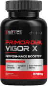 Primordial Vigor X men's vitality capsules, full bottle
